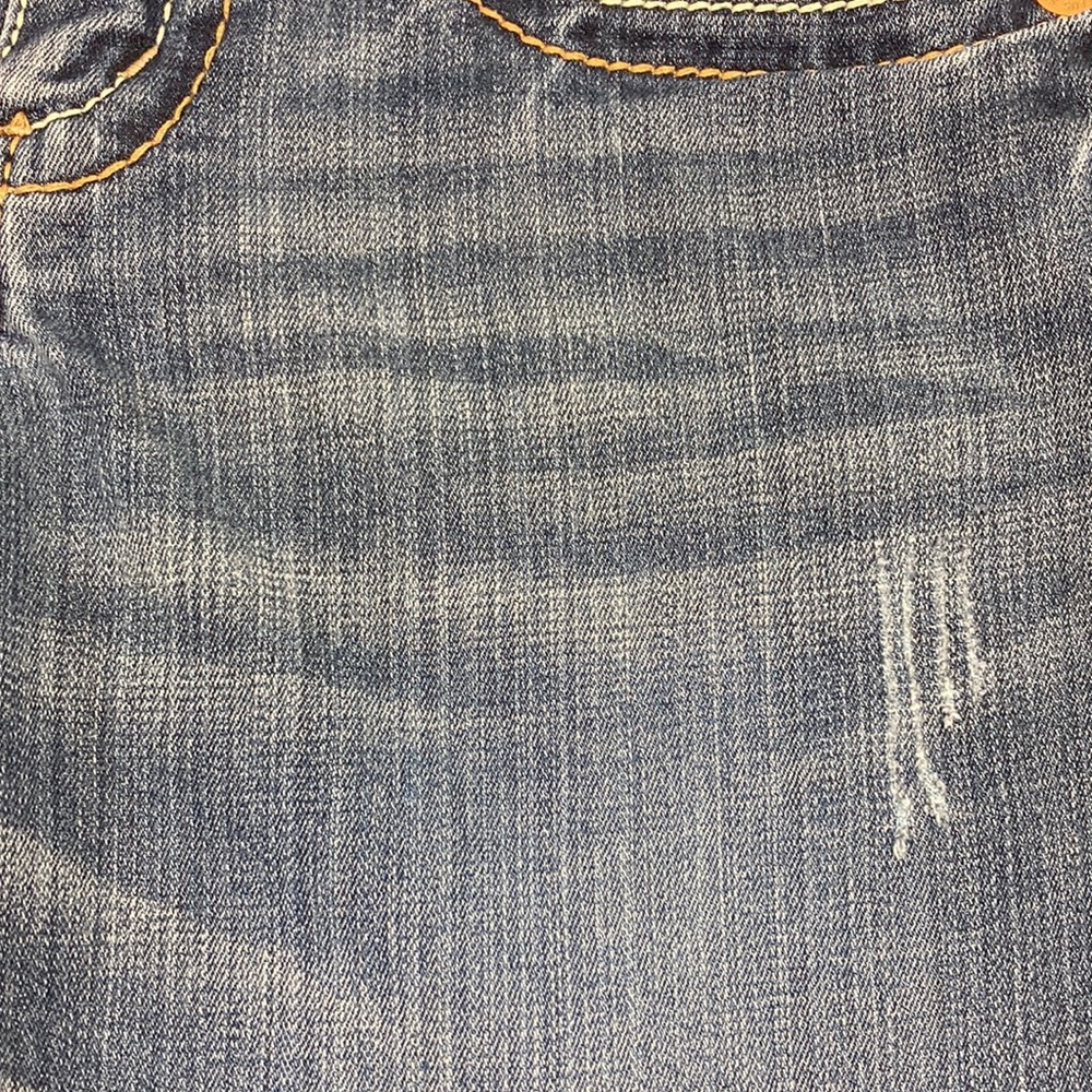 Seven7 Blue Denim Jean Shorts - Picture 7 of 10